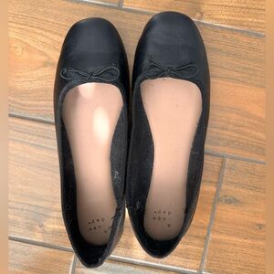 A New Day Classic Black Ballet Flats